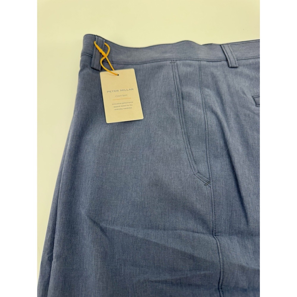 NWT Peter Millar Shackleford Hybrid Golf Swim Shorts Navy Blue Men's Size 40 - Picture 8 of 10